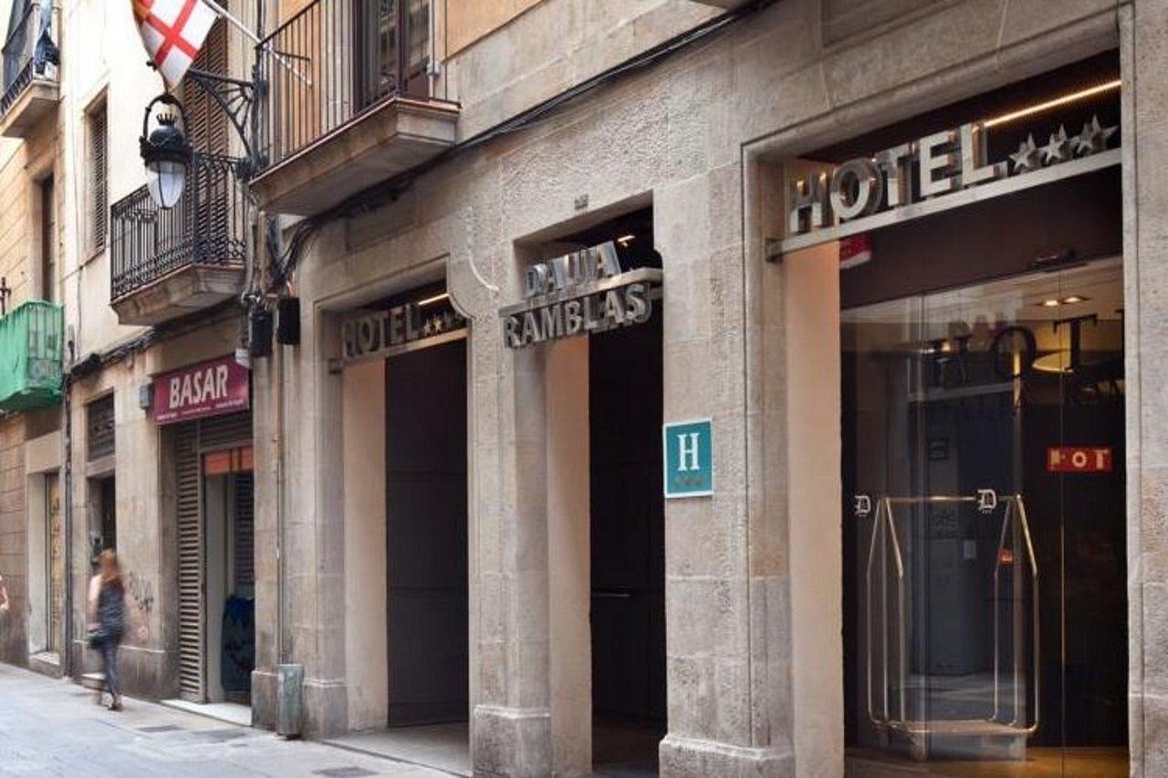ホテル ダリア ランブラス バルセロナ エクステリア 写真